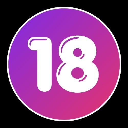 18th Birthday Icon