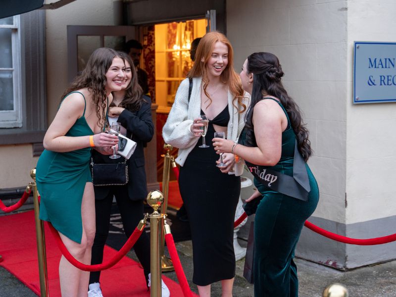 The Cellar Rooms Red Carpet